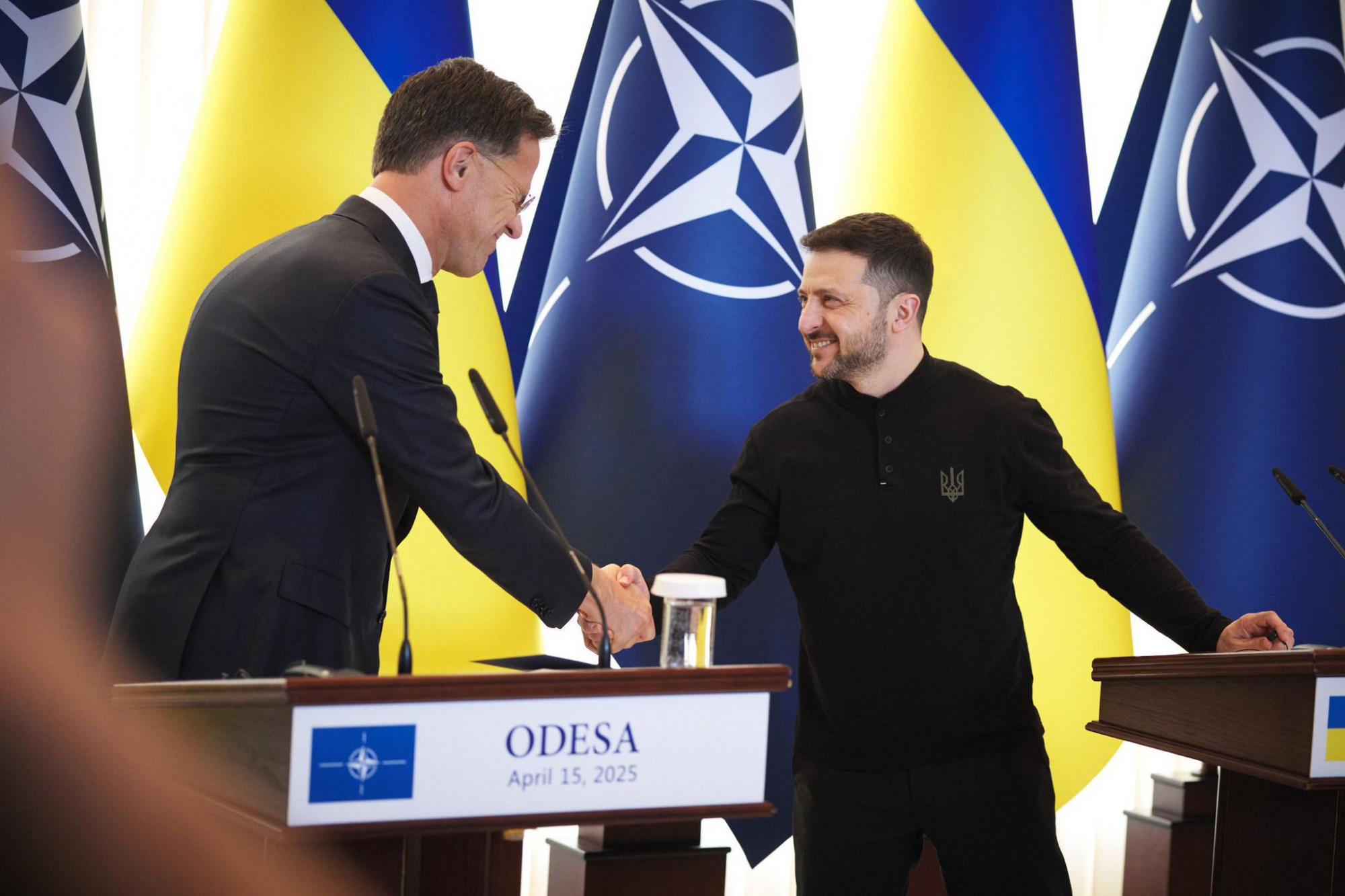 "Навіть Росії потрібно, щоб Україна була в НАТО": Зеленський і Рютте про членство в Альянсі